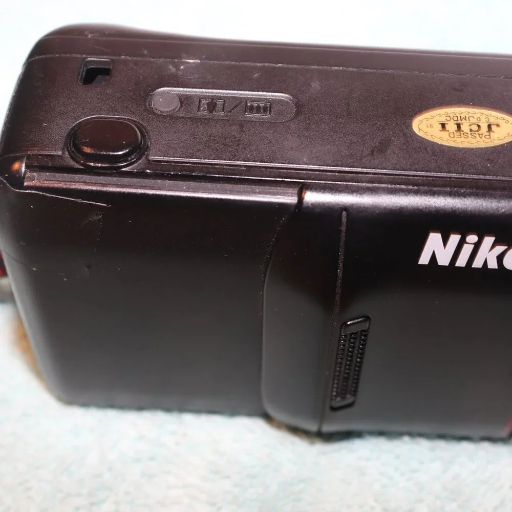 Nikon Tele Touch 300 AF Point & Shoot 35mm Film Camera 35/55mm Macro